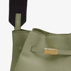 Discount DeMellier The New York Large Bucket Khaki Small Grain