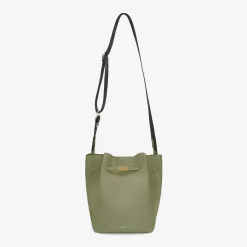 Discount DeMellier The New York Large Bucket Khaki Small Grain