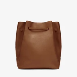 Outlet DeMellier The New York Large Bucket Tan Small Grain