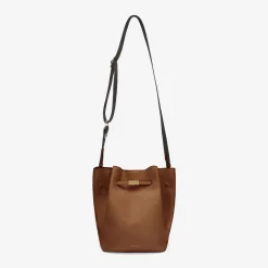 Outlet DeMellier The New York Large Bucket Tan Small Grain