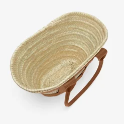Online DeMellier The Santorini Natural Basket Tan Smooth