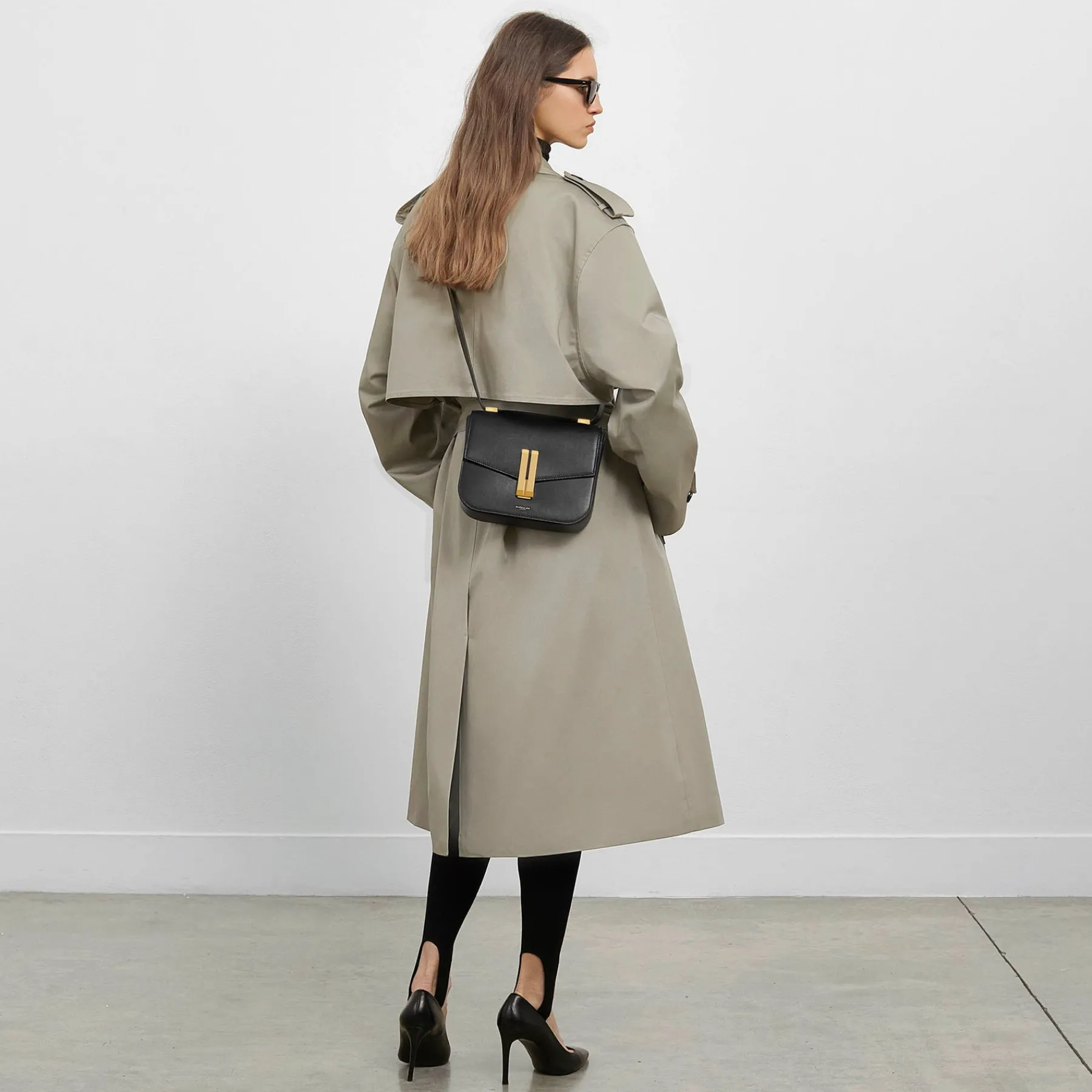Best Sale DeMellier The Vancouver Off-White Croc-Effect