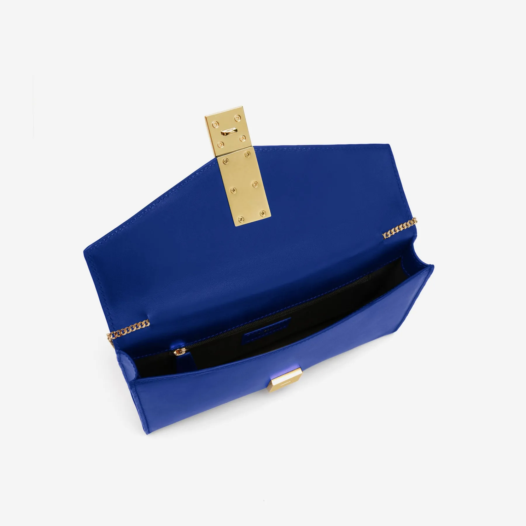 Hot DeMellier The Vancouver Clutch Cobalt Blue Smooth