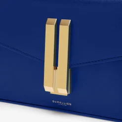 Hot DeMellier The Vancouver Clutch Cobalt Blue Smooth