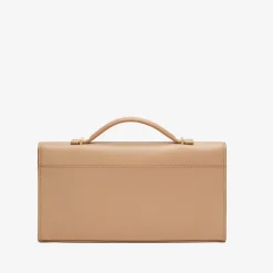 Best DeMellier The Vancouver Clutch Light Tan Smooth