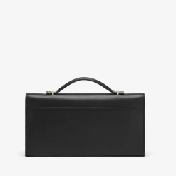 Best DeMellier The Vancouver Clutch Black Smooth