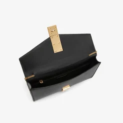 Best DeMellier The Vancouver Clutch Black Smooth