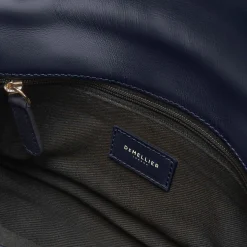 Online DeMellier The Vancouver Clutch Navy Smooth