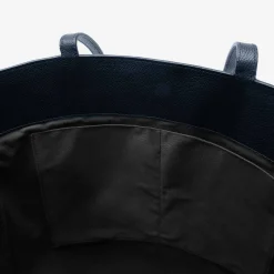 Fashion DeMellier The Vancouver Tote Navy Small Grain