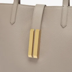 Best DeMellier The Vancouver Tote Taupe Small Grain